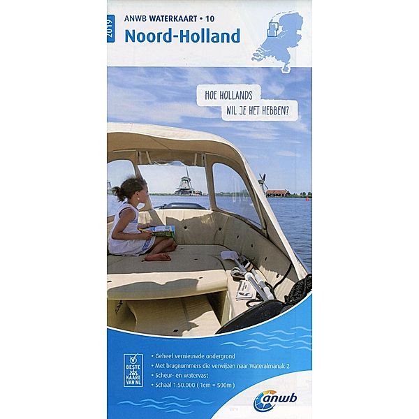 ANWB Waterkaart Noord-Holland