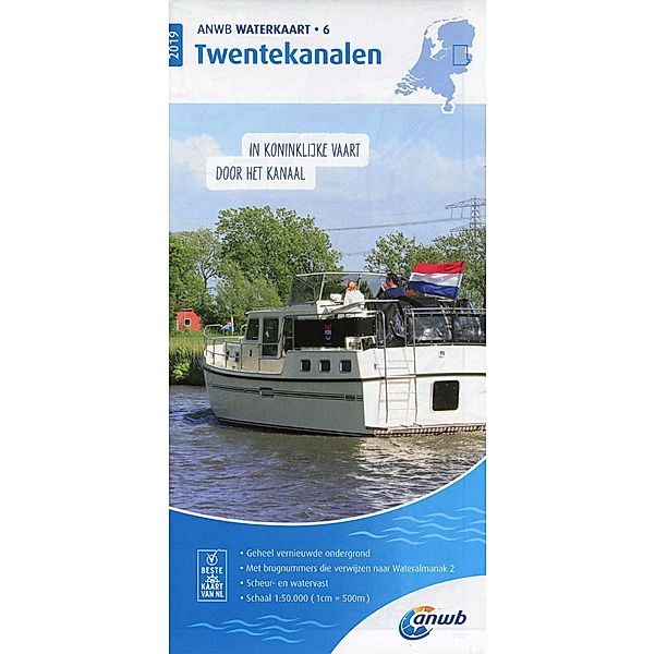 ANWB Waterkaart Twentekanalen