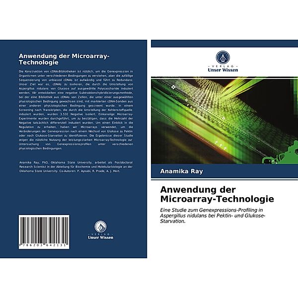 Anwendung der Microarray-Technologie, Anamika Ray