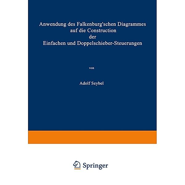 Anwendung des Falkenburg'schen Diagrammes auf die Construction der Einfachen und Doppelschieber-Steuerungen, Adolf Seybel