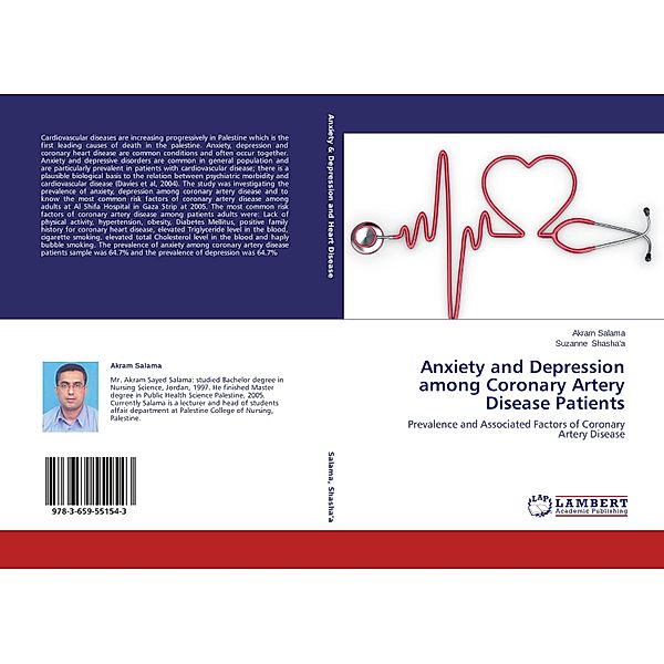 Anxiety and Depression among Coronary Artery Disease Patients, Akram Salama, Suzanne Shasha'a