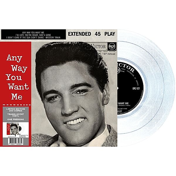 Any Way You Want Me (South Africa), Elvis Presley