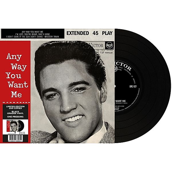 Any Way You Want Me (South Africa), Elvis Presley