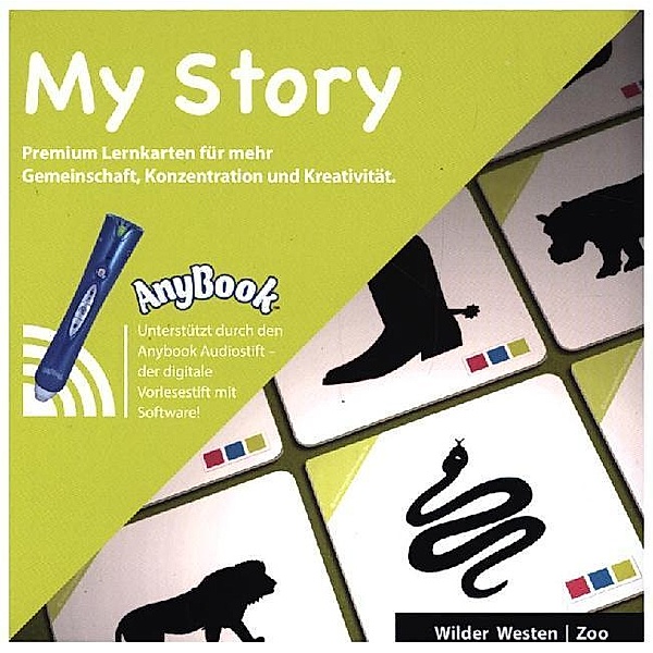 AnyBook My Story - Erweiterungs Set (Zoo/Wilder Westen), Nicole Klunk, Daniela Strohe