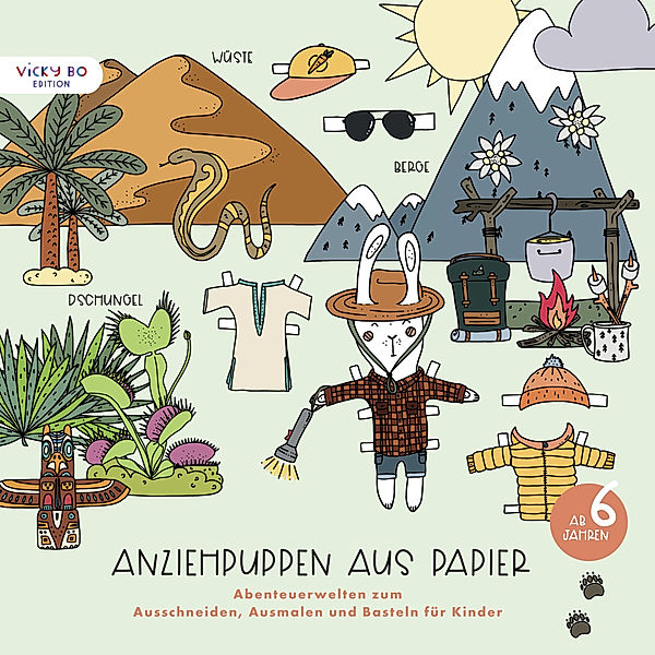 Anziehpuppen aus Papier, Anna-Kristina Schröder-Klasen, Vicky Bo