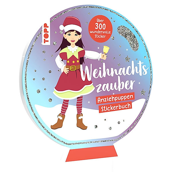 Anziehpuppen-Stickerbuch: Weihnachten, Corinna Arauner