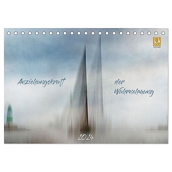 Anziehungskraft der Wahrnehmung (Tischkalender 2024 DIN A5 quer), CALVENDO Monatskalender, andrea aplowski