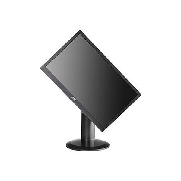 AOC E2460PQ/BK 60,96cm 24Zoll W TFT WLED 16:9 1.920x1.080 D-Sub DVI-D DP 50Mio:1 250cd 2ms speaker Pivot VESA EnergyStar 6.0 schwarz