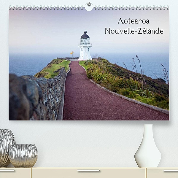 Aotearoa Nouvelle-Zélande (Premium, hochwertiger DIN A2 Wandkalender 2023, Kunstdruck in Hochglanz), Nicolas TERRAES