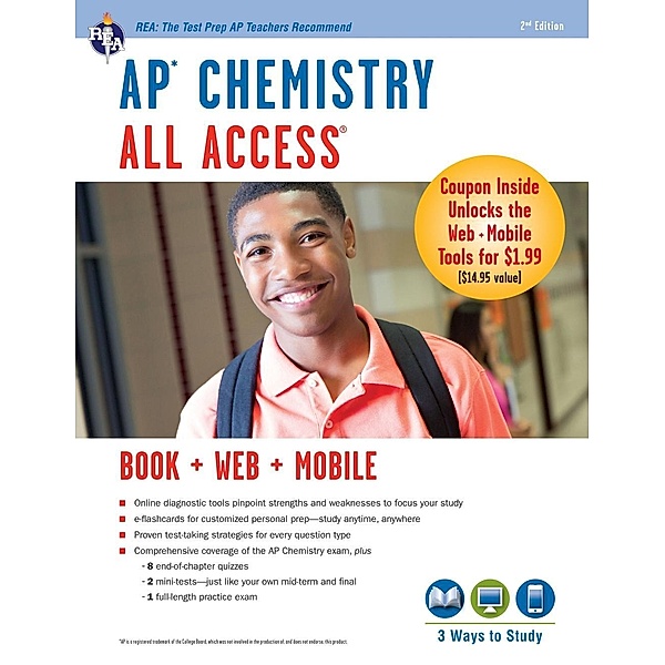 AP Chemistry All Access Book + Online + Mobile, Kevin Reel