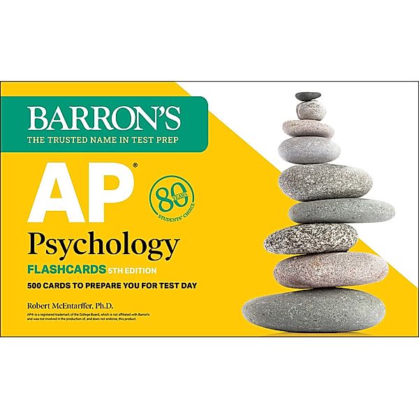 AP Psychology Flashcards, Fifth Edition: Up-to-Date Review, Robert McEntarffer