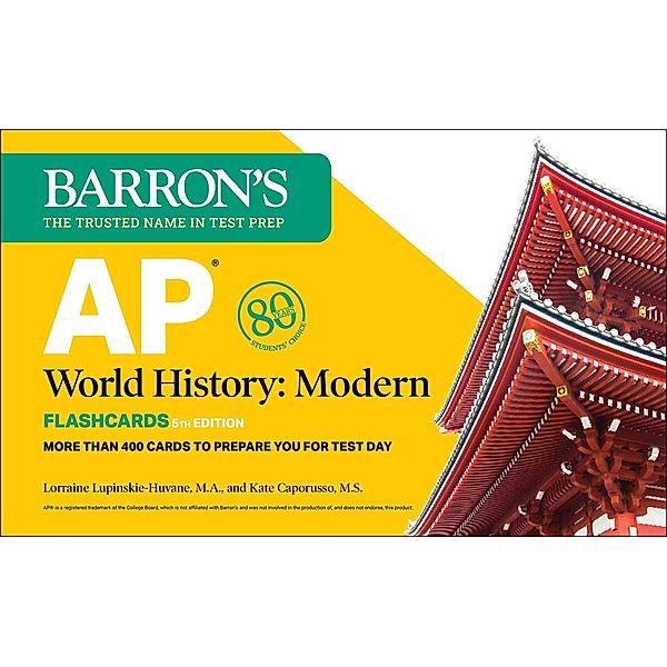 AP World History Modern, Fifth Edition: Flashcards: Up-to-Date Review, Lorraine Lupinskie-Huvane, Kate Caporusso
