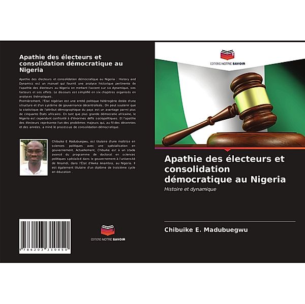 Apathie des électeurs et consolidation démocratique au Nigeria, Chibuike E. Madubuegwu