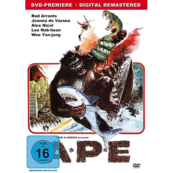 APE-Uncut Fassung Digital Remastered, Joana Kerns, Alex Nicol, Rod Arrants