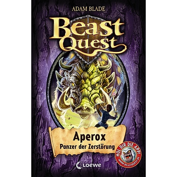 Aperox, Panzer der Zerstörung / Beast Quest Bd.48, Adam Blade