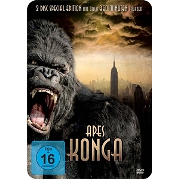 Apes Konga (Metallbox-Edition), Bruce Boxleitner, Buster Crabbe, Edward Woods