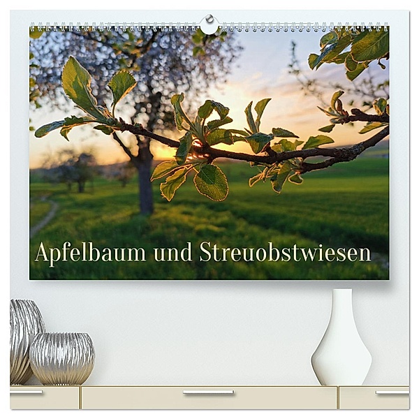 Apfelbaum und Streuobstwiesen (hochwertiger Premium Wandkalender 2025 DIN A2 quer), Kunstdruck in Hochglanz, Calvendo, Stefan weis