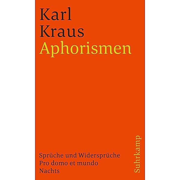 Aphorismen, Karl Kraus