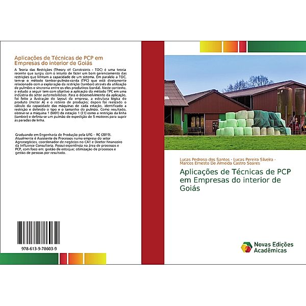 Aplicações de Técnicas de PCP em Empresas do interior de Goiás, Lucas Pedroso dos Santos, Lucas Pereira Silveira, Marcos Ernesto De Almeida Castro Soares