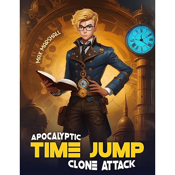 Apocalyptic Time Jump: Clone Attack / Apocalyptic Time Jump, Max Marshall