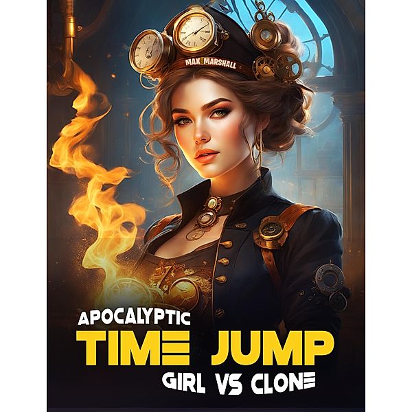 Apocalyptic Time Jump: Girl vs Clone / Apocalyptic Time Jump, Max Marshall