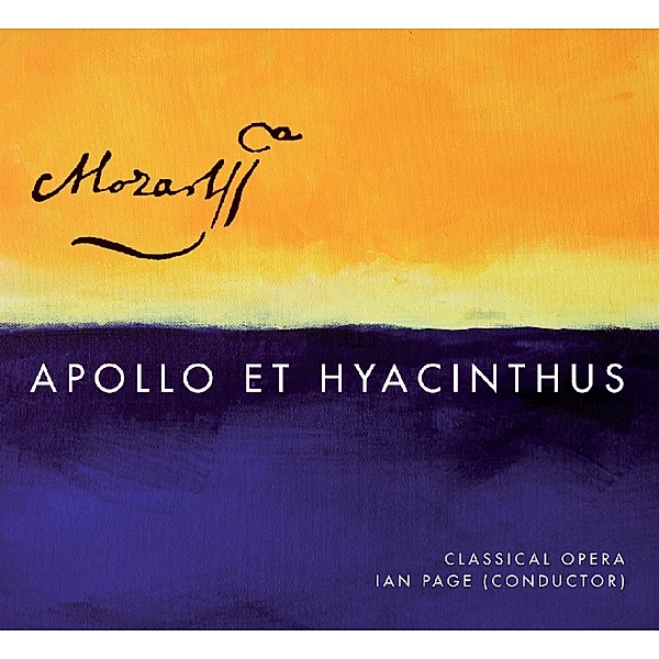 Apollo Et Hyacinthus, Classical Opera