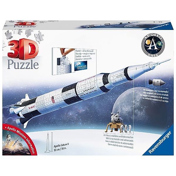 Ravensburger Verlag Apollo Saturn V Rocket 440p