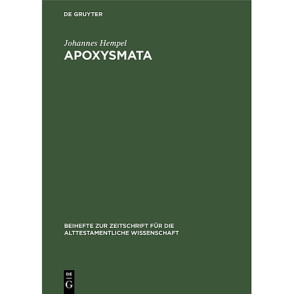 Apoxysmata, Johannes Hempel