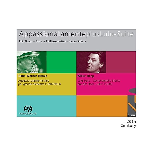 Appassionatamente Plus/Lulu-Suite, J. Bauer, Essener Philh., S. Soltesz