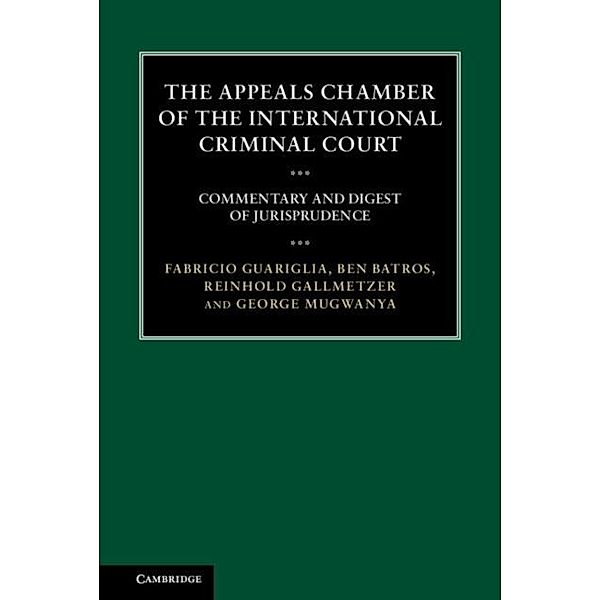 Appeals Chamber of the International Criminal Court, Fabricio Guariglia