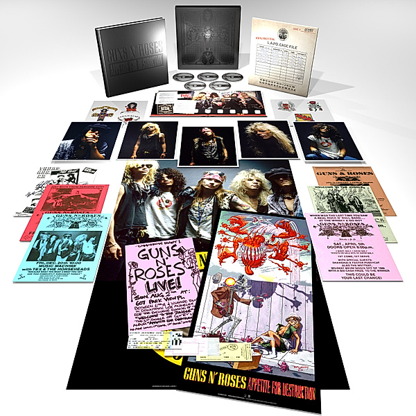 Appetite For Destruction (Limited Super Deluxe Edition, 4 CDs + Blu-ray), Guns N' Roses