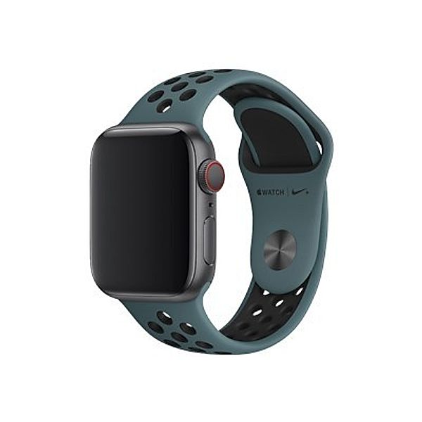 APPLE 40mm Celestial Teal/Black Nike Sport Band - S/M & M/L