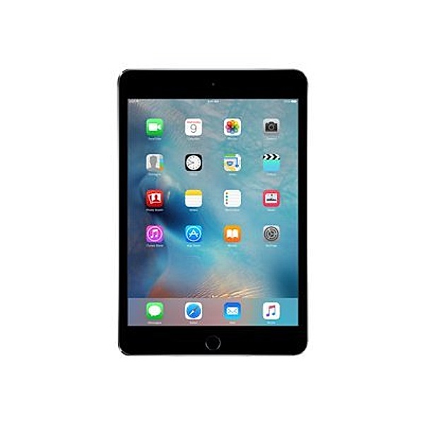 APPLE iPad mini 4 - 128GB WiFi Gray A8 Chip 64Bit M8 Coproz. 20,1cm 7,9Zoll MT 2048x1536 Pixel 326 ppi WLAN AC 2,4 u. 5GHz
