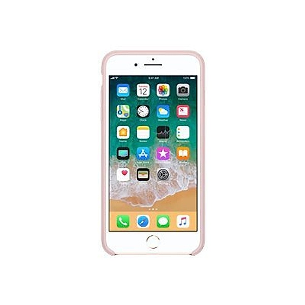 APPLE iPhone 8 Plus / 7 Plus Silikon Tasche - Pink Sand