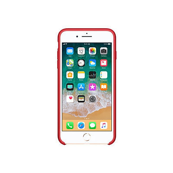 APPLE iPhone 8 Plus / 7 Plus Silikon Tasche - (PRODUCT)RED