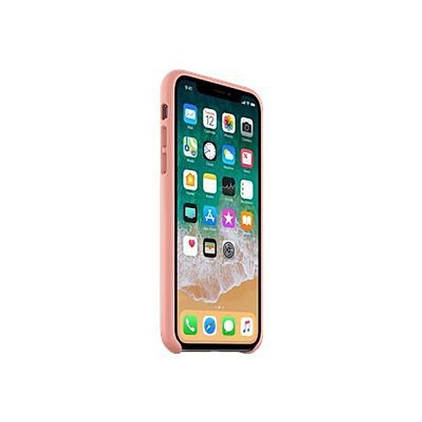 APPLE iPhone X Leder Case - Zartpink