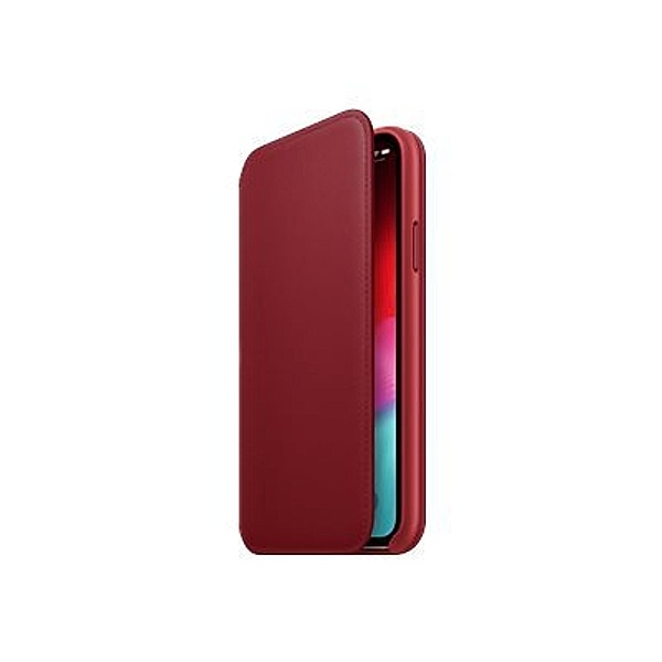 APPLE iPhone XS Leather Folio - (PRODUCT)RED