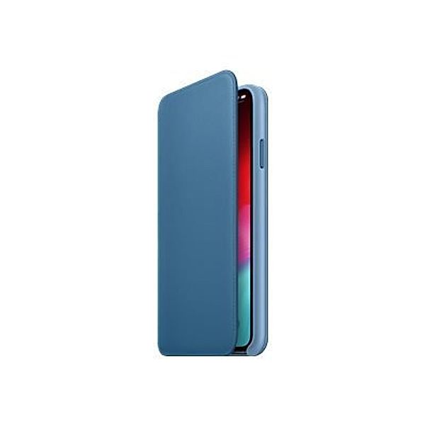 APPLE iPhone XS Max Leather Folio - Cape Cod Blue