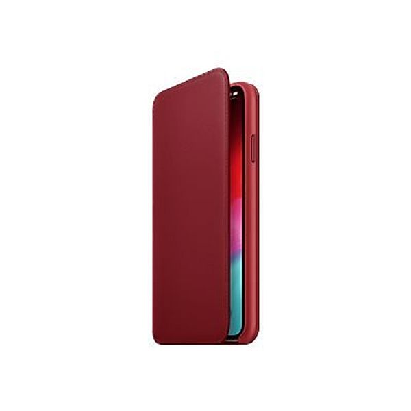 APPLE iPhone XS Max Leather Folio - (PRODUCT)RED