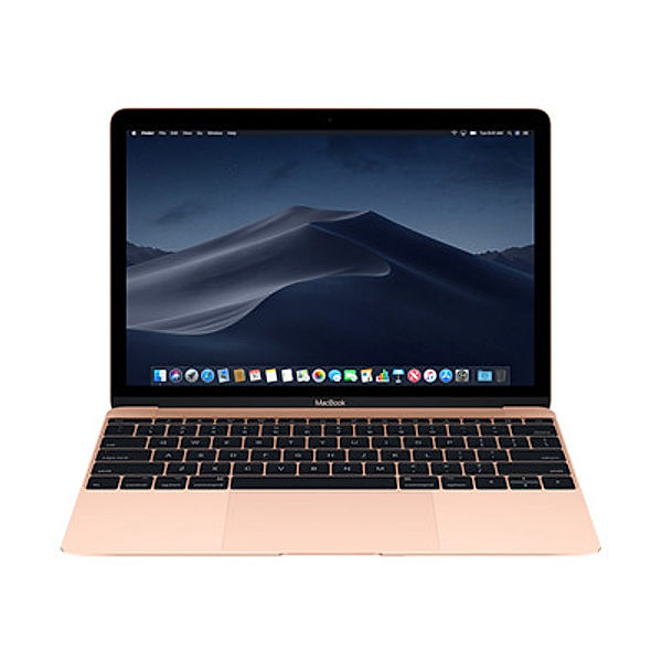 APPLE MacBook 30,50cm 12Zoll Intel Dual-Core m3 1,2GHz 8GB/1866MHz 256GB SSD Intel HD Graphics 615 DE - Gold