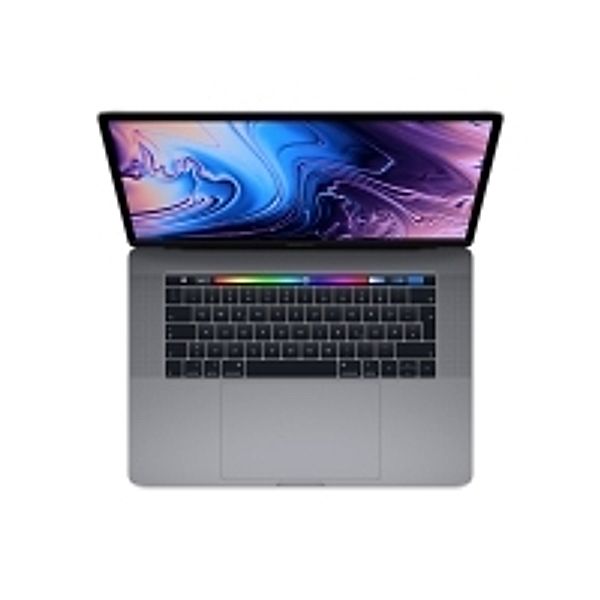 APPLE MacBook Pro TB Z0WV 39,11cm 15,4Zoll Intel 6-Core i7 2,6GHz 32GB/2400 512GB SSD RadeonPro 555X/4GB US-Englisch - Grau