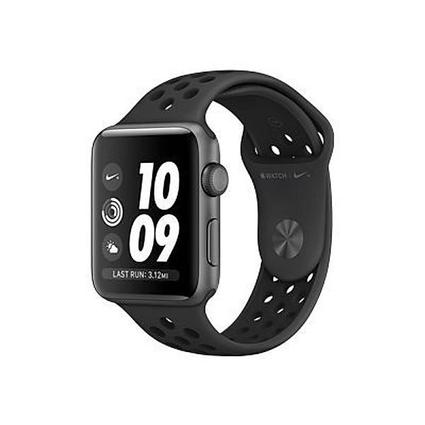 APPLE Watch Nike+ 42mm Aluminium Grey Nike Sport Band Anthracite/Black