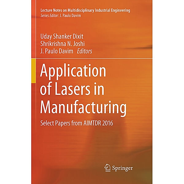 Application of Lasers in Manufacturing