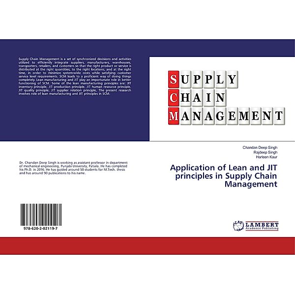 Application of Lean and JIT principles in Supply Chain Management, Chandan Deep Singh, Rajdeep Singh, Harleen Kaur