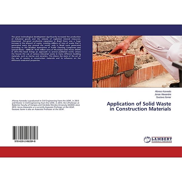 Application of Solid Waste in Construction Materials, Afonso Azevedo, Jonas Alexandre, Gustavo Xavier