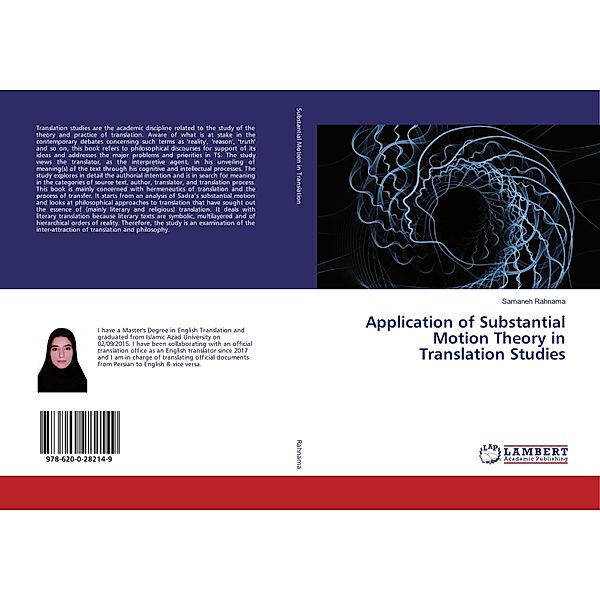 Application of Substantial Motion Theory in Translation Studies, Samaneh Rahnama