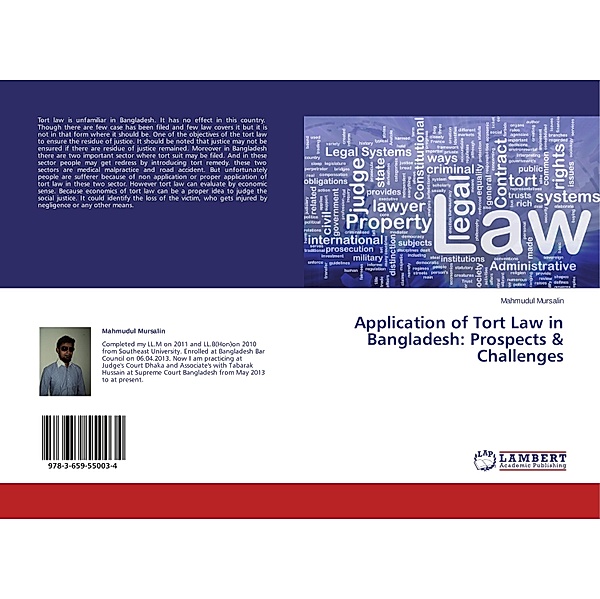 Application of Tort Law in Bangladesh: Prospects & Challenges, Mahmudul Mursalin