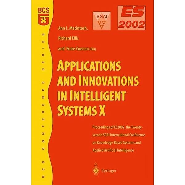 Applications and Innovations in Intelligent Systems X