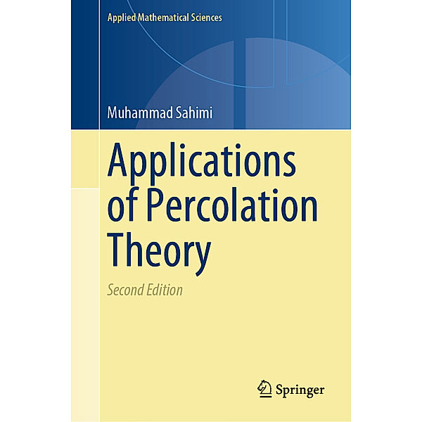 Applications of Percolation Theory, Muhammad Sahimi