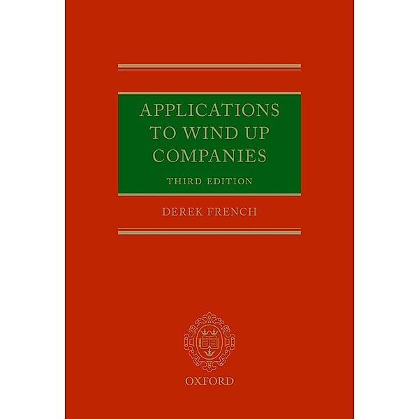 Applications to Wind Up Companies, Derek French